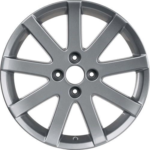 7.0X17" PCD 4X108 Arceo Wheels  183 CRYSTAL SILVER ET25 65.1 mm