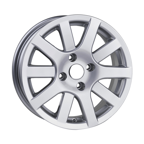 7.0X17" PCD 4X108 Truva Wheels 270 ET20 SILVER 65.1 mm