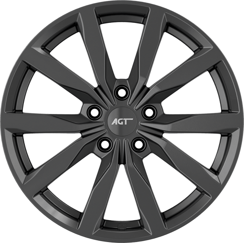 7.0X17" PCD 5X100 AGT Wheels 17261 ET40 57.10 mm Titan