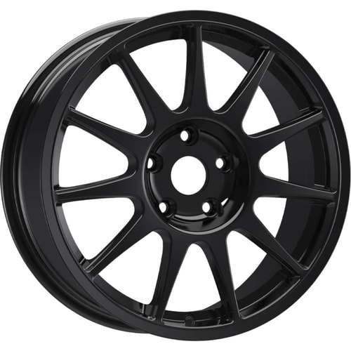 7.0X17" PCD 5X100 EMR Wheels EMR-DY1317-38 ET35 73.1 mm Black