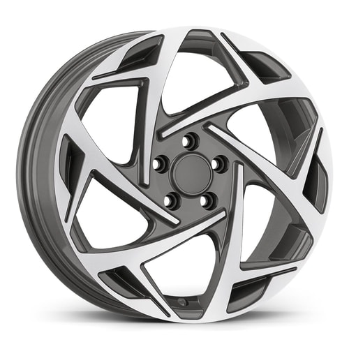 7.0X17" PCD 5X105 AGT Wheels 17290 ET42 56.10 mm Titan Diamond