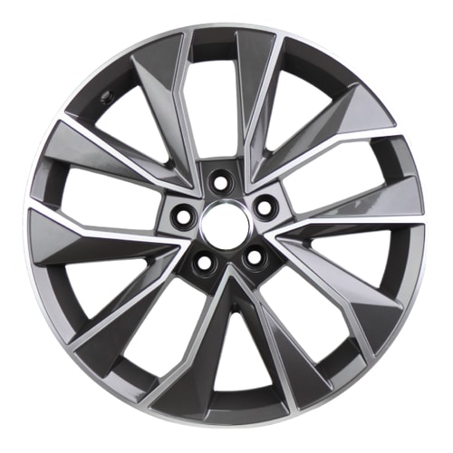 7.0X17" PCD 5X108 AGT Wheels 17129 ET35 67.10 mm Titan Diamond