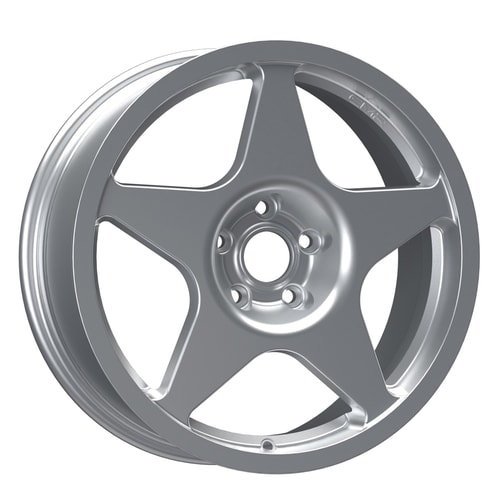 7.0X17" PCD 5X114.3 EMR Wheels EMR-DY1327-43 ET35 SILVER 73.1 mm