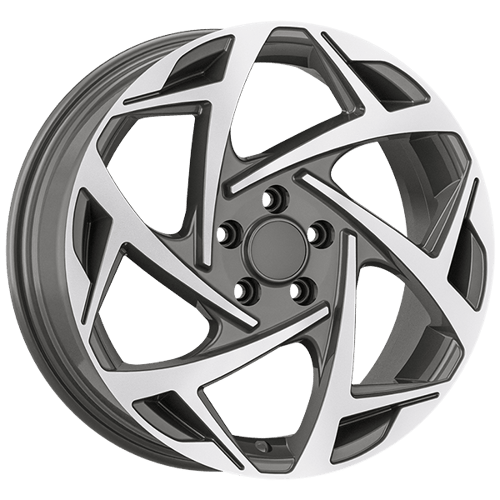 7.0X17" PCD 5X115 AGT Wheels 17290 ET45 70.20 mm Titan Diamond