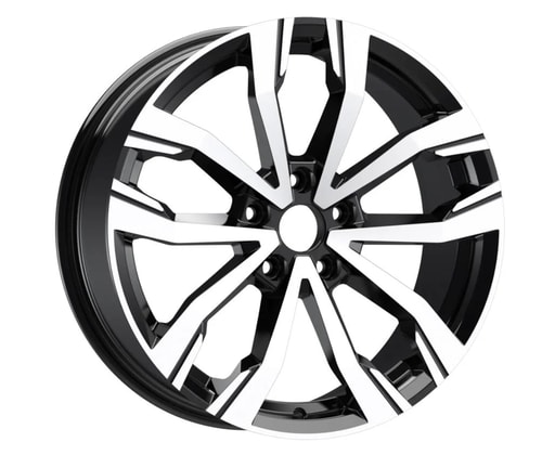 7.5X17" PCD 4X100 Sonic S1053 ET40 60.10 mm Deep Black Diamond Gloss