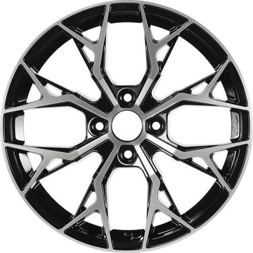 7.5X17" PCD 4X108 Arceo Wheels ARC-M01-20 ET35 BLACK DIAMOND 63.4 mm