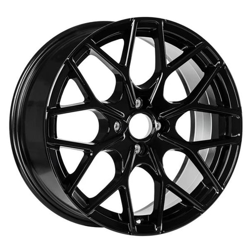 7.5X17" PCD 5X100 EMR Wheels S1038-31 ET35 73.10 mm Black