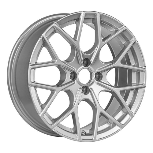 7.5X17" PCD 5X100 Sonic 2S1038 ET35 73.10 mm Silver Diamond Gloss