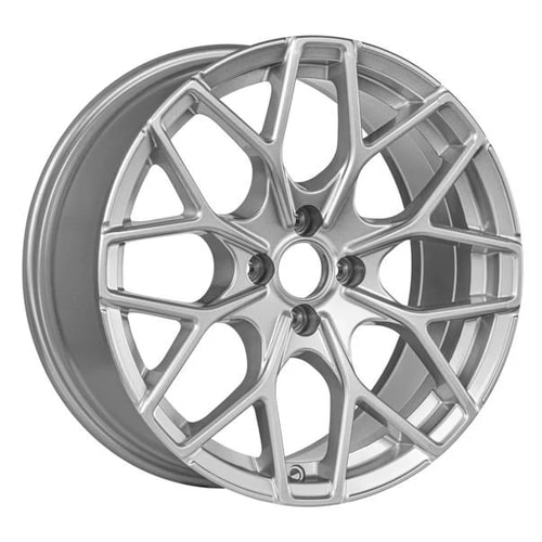 7.5X17" PCD 5X100 Sonic 2S1038 ET35 73.10 mm Silver Gloss