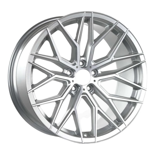 7.5X17" PCD 5X112 Arceo Wheels ARC-17141-17 ET35 SILVER DIAMOND VALENCIA 73.1 mm