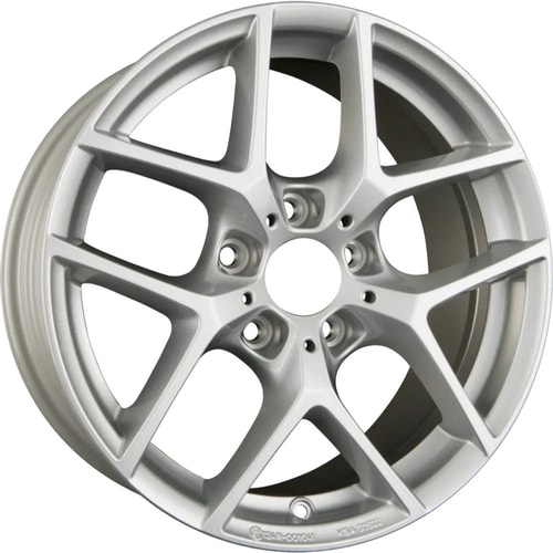 7.5X17" PCD 5X112 Borbet E060AN08CS0P0 ET45 72.5 mm CRISTAL SILVER