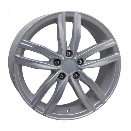 7.5X17" PCD 5X112 EMR Wheels EMR-DY-167-01 SILVER ET45 57.1 mm