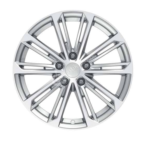 7.5X17" PCD 5X112 Kormetal 2964 SILVER ET42 57.1 mm