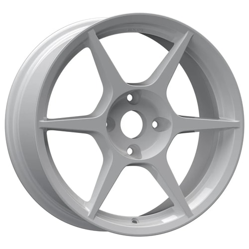 7.5X17" PCD 5X114.3 EMR Wheels W7791-13 ET30 73.10 mm White