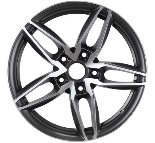 7.5X17" PCD 5X114 AGT Wheels 17105  ET45 72.60 mm TITAN DIAMOND