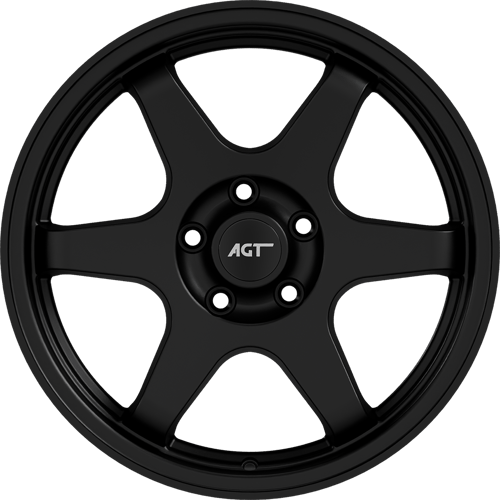 7.5X17" PCD 5X114 AGT Wheels 737  ET40 72.60 mm Matt Black