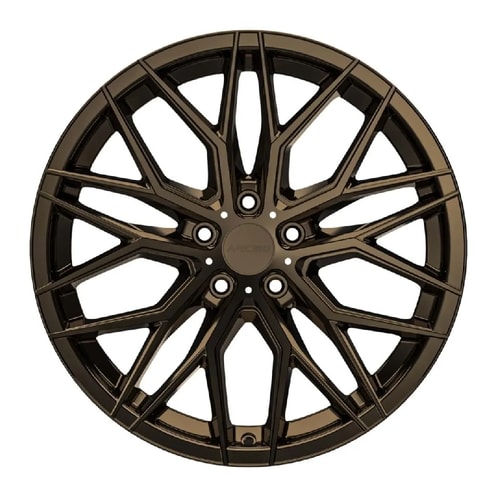 7.5X17" PCD 5X114 Arceo Wheels 17141 BRONZE GLOSSY VALENCIA ET35 73.1 mm