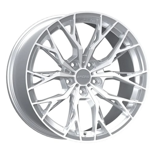 7.5X17" PCD 5X114 Arceo Wheels  17141 ET35 73.1 mm SILVER DIAMOND VALENCIA