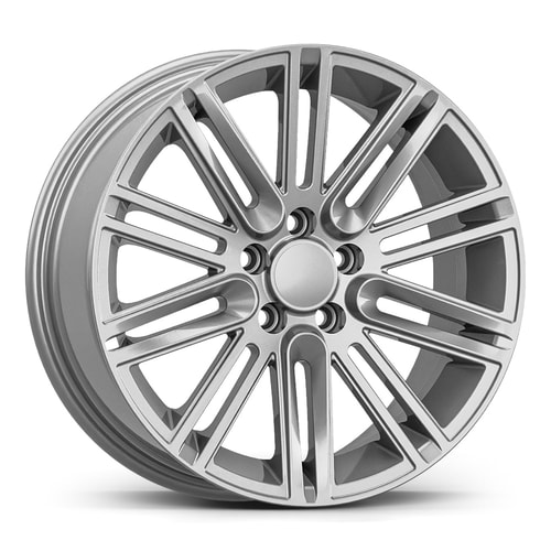 7.5X17" PCD5X105 AGT Wheels 17A01 ET40 Full Silver 56.6 mm