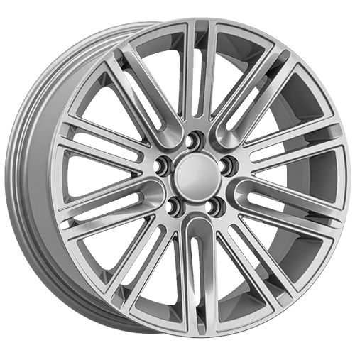7.5X17" PCD5X105 AGT Wheels 17A01 ET40 Full Silver 56.6 mm