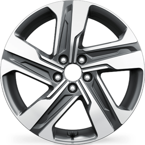 7.5X18" PCD 5X114 FD Wheels 18204 GMD ET50 66.1 mm