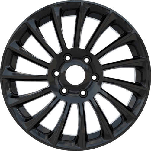 7.5X18" PCD 6X130 AGT Wheels 18243 ET45 84.10 mm Gloss Black