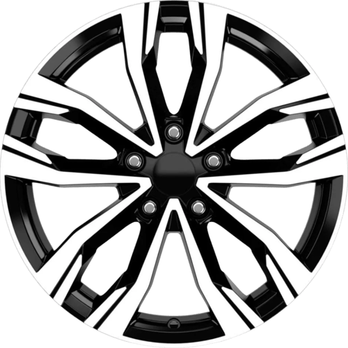 7.0X16" EMR Wheels EMR DY746 Black PCD 5x114.3 ET40