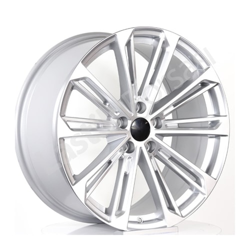 7.5X17" PCD 5x112 Kormetal Jant DY297 Silver ET45 57.1 mm
