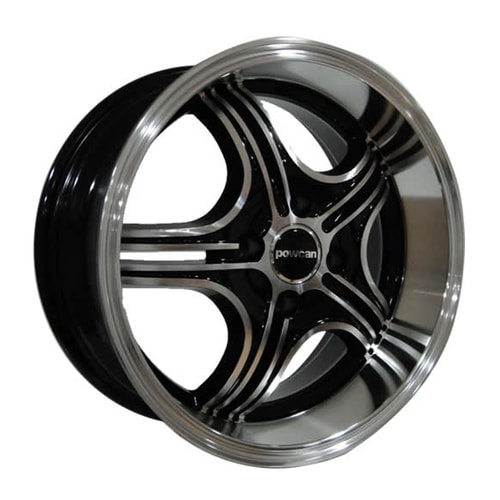 8.0X16" PCD 5X112 Zent ZENT-Z117 BLACK DIAMOND ET35 66.6 mm