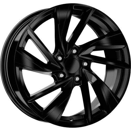 8.0X18" PCD 5X100 EMR Wheels EMR-DY728-04 ET40 Black 57.1 mm