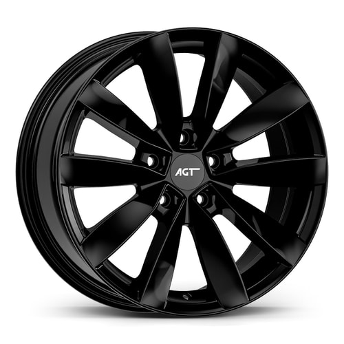 8.0X18" PCD 5X105 AGT Wheels 18271 ET35 67.10 mm Gloss Black