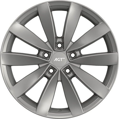 8.0X18" PCD 5X108 AGT Wheels 18271 ET35 67.10 mm Full Silver