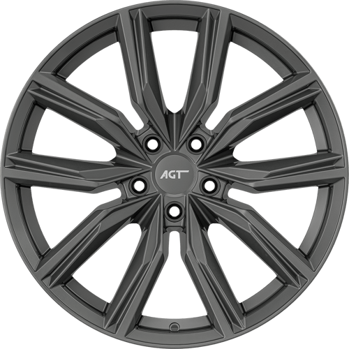 8.0X18" PCD 5X112 AGT Wheels 18134 ET40 Titan 66.56 mm