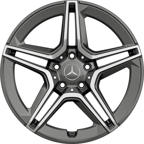 8.0X18" PCD 5X112 AGT Wheels 18273 ET42 66.60 mm Titan Diamond