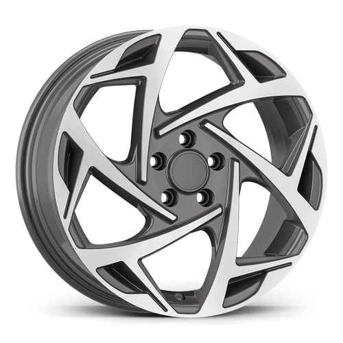 8.0X18" PCD 5X112 AGT Wheels 18273 ET45 66.60 mm Titan Diamond