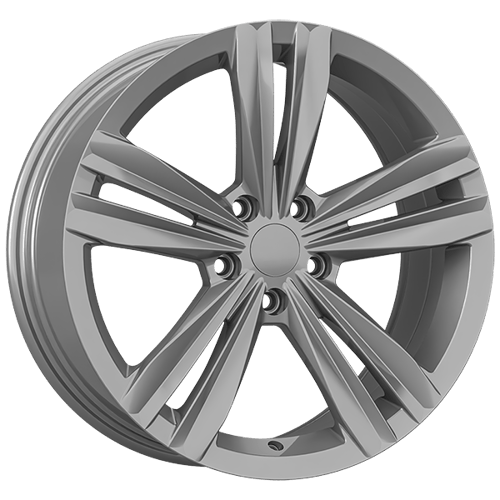 8.0X18" PCD 5X112 AGT Wheels 18287 ET45 57.10 mm Full Silver