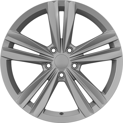 8.0X18" PCD 5X112 AGT Wheels 18287 ET45 57.10 mm Full Silver