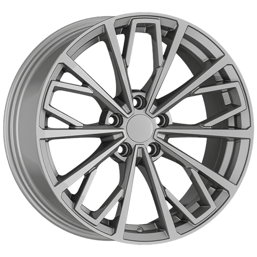 8.0X18" PCD 5X112 AGT Wheels 18289 ET35 66.50 mm Full Silver