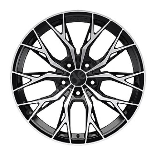 8.0X18" PCD 5X112 Arceo Wheels  18239 ET45 73.1 mm BLACK ROMA