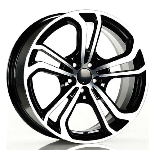 8.0X18" PCD 5X112 Arceo Wheels A216 BLACK DIAMOND ET40 57.1 mm