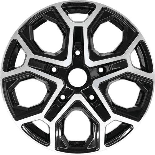 8.0X18" PCD 5X112 Arceo Wheels ARC-LT2-28 ET50 BLACK DIAMOND 66.6 mm