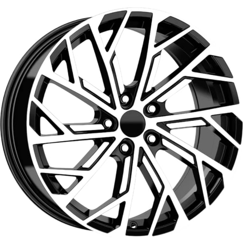 8.0X18" PCD 5X112 EMR Wheels EMR-DY818-01 ET40 Black 66.45 mm