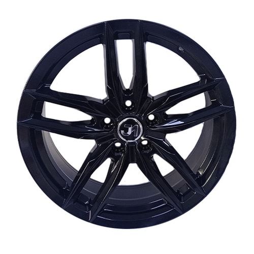 8.0X18" PCD 5X112 FD Wheels 18172-1 GLOSS BLACK ET47 72.6 mm
