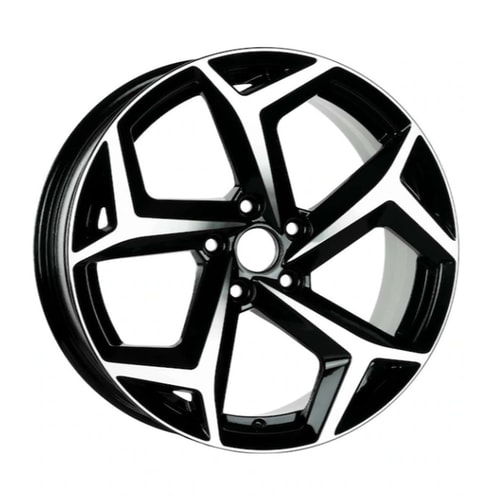 8.0X18" PCD 5X112 Kormetal 918 BLACK ET44 57.1 mm