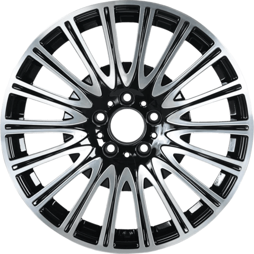 8.0X18" PCD 5X114.3 Arceo Wheels ARC-S1013-09 ET35 Silver Diamond Lisbon 73.1 mm