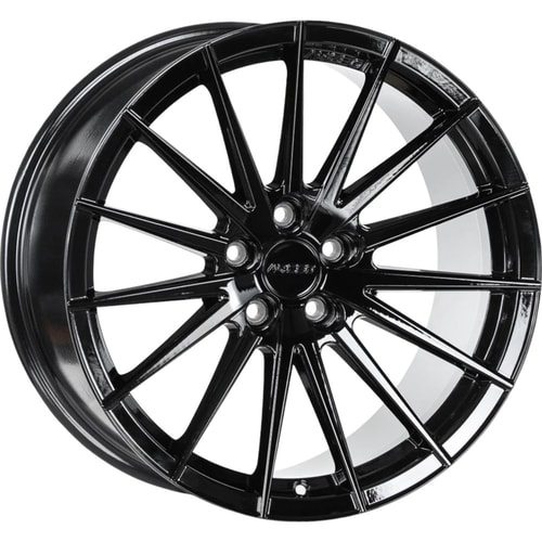 8.0X18" PCD 5X114.3 Arceo Wheels ARC-S1013-11 ET35 Glossy Black Lisbon 73.1 mm