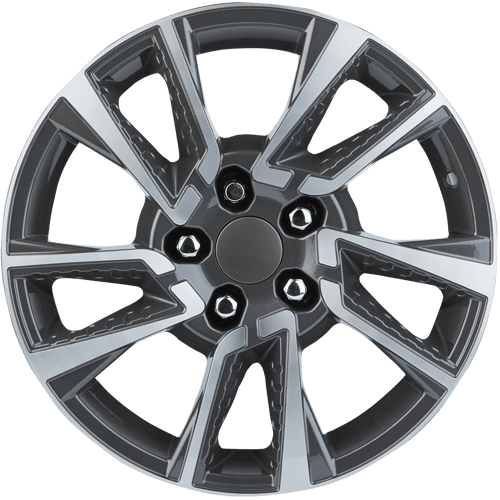 8.0X18" PCD 5X114 AGT Wheels 1077 ET30 60.10 mm Gun Metal