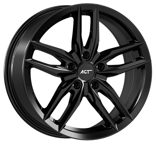 8.0X18" PCD 5X114 AGT Wheels 172  ET35 72.60 mm Matt Black