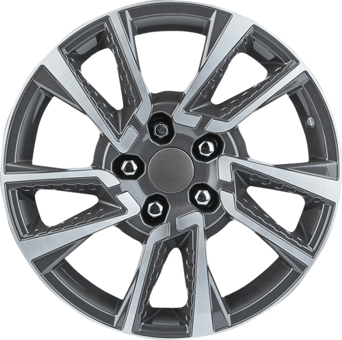 8.0X18" PCD 5X114 AGT Wheels 18077 ET50 60.10 mm Matt Gun Metal Diamond