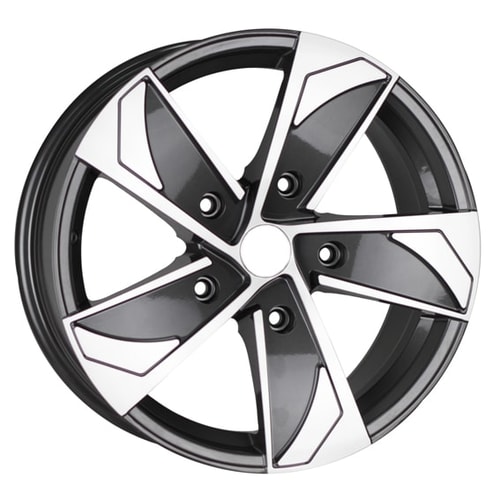 8.0X18" PCD 5X114 AGT Wheels 18096  ET40 72.6 mm MATT BLACK DIAMOND